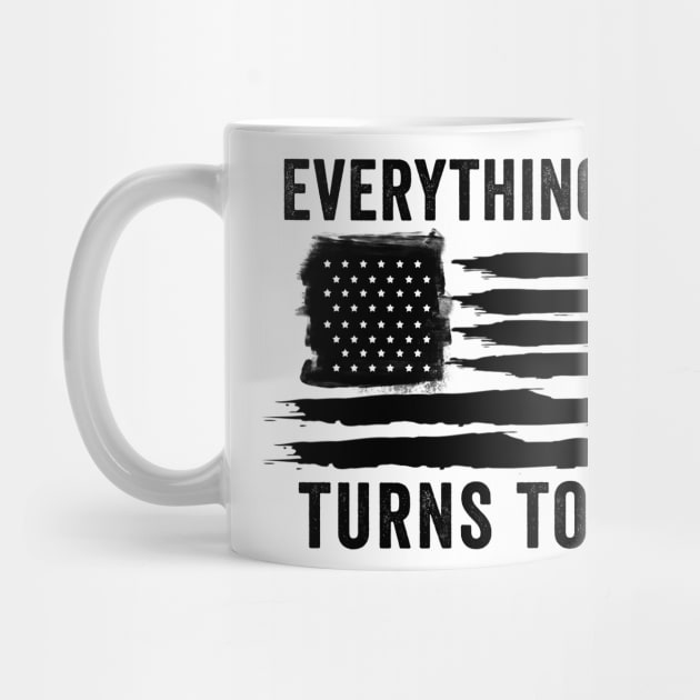 Everything Woke Turns To Shit Funny Trump gift by UniqueBoutiqueTheArt